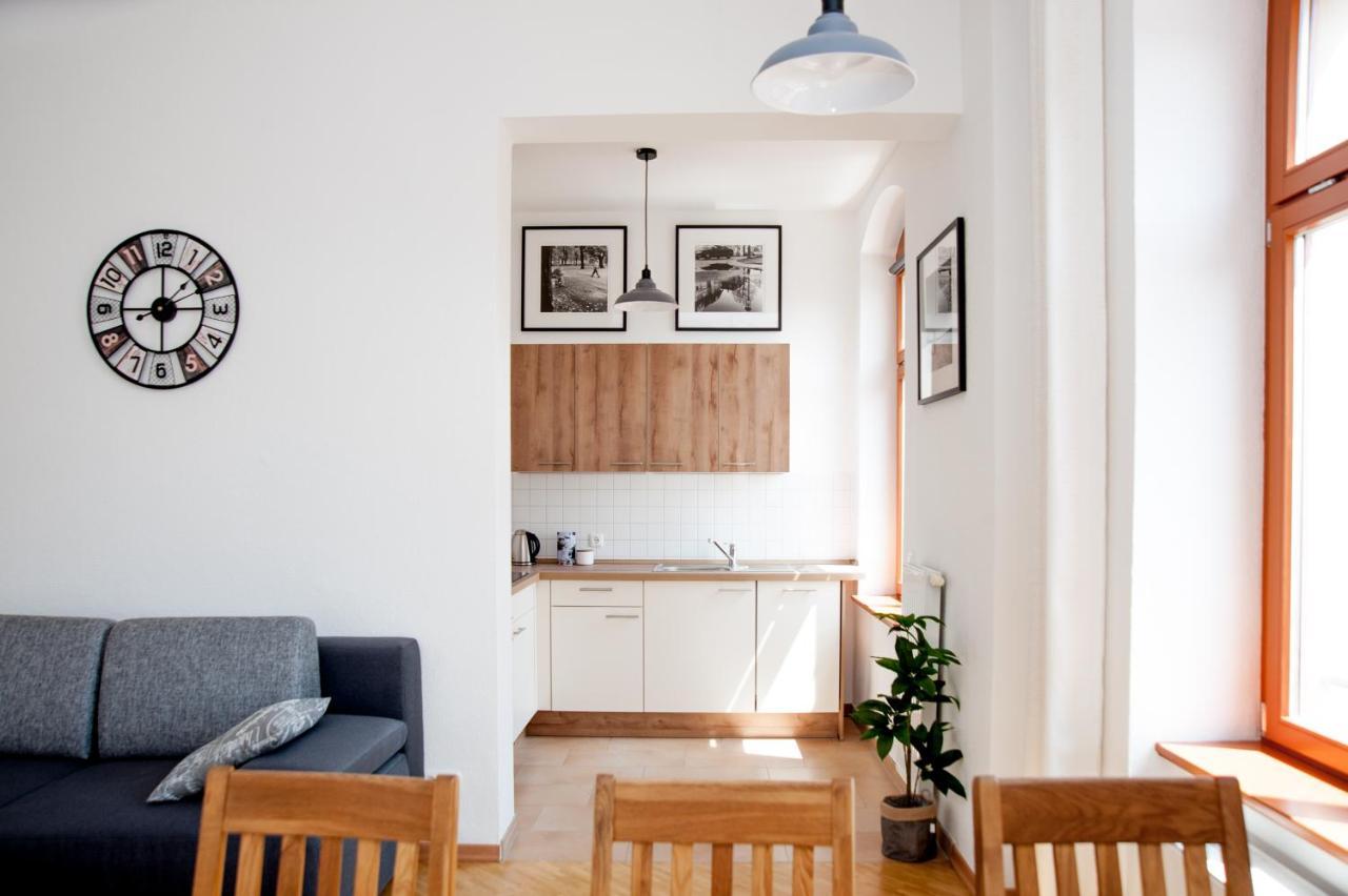 1-Raum-Wohnung Zentral Gelegen Drezda Kültér fotó